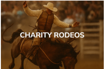 Charity Rodeos – View After Midnight Foundation rodeo fundraising events, sponsorship opportunities, and ticket information